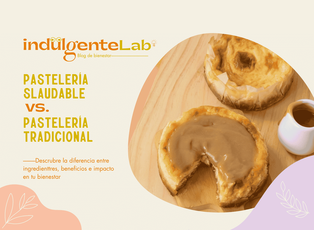 Pasteleria saludable versus tradicional
