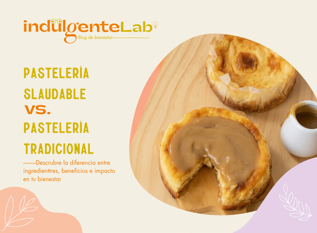 pasteleria saludable versus pasteleria tradicional