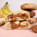 Galleta de banana bread y arequipe