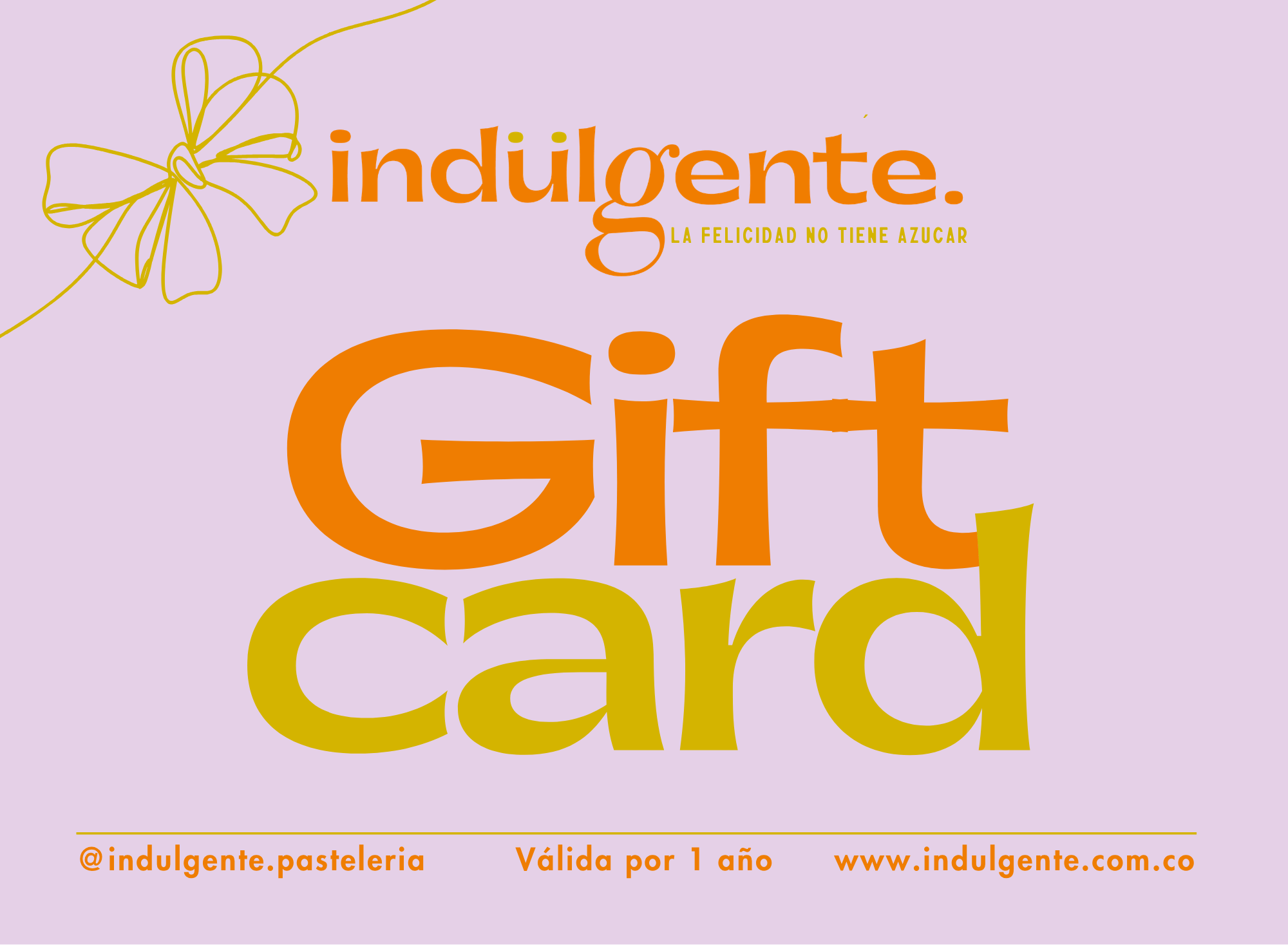 Tarjeta de Regalo