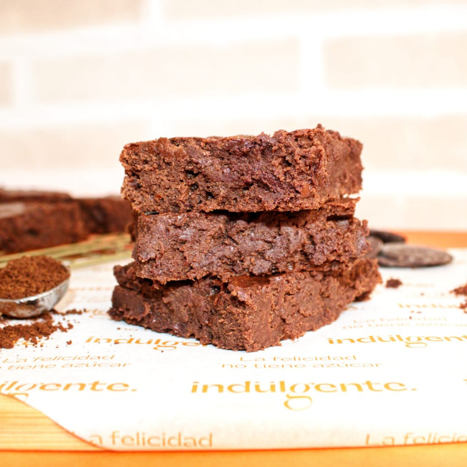 Brownie Melcochudo de Chocolate Semiamargo