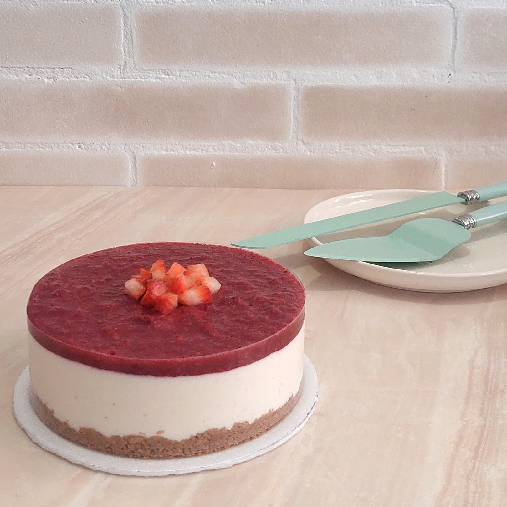 Cheesecake de frutos rojos 6 porciones