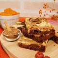 Pumpkin Cheesecake Brownie